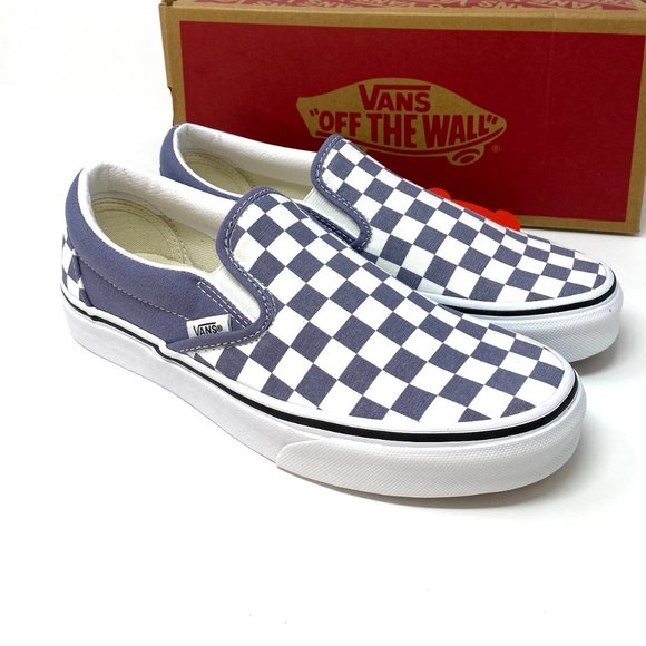 SANTA’S DEAL 🎄 ANS  Classic Slip-On Checkerboard Canvas Men's 8.5 = Women's 10 - Picture 7 of 9